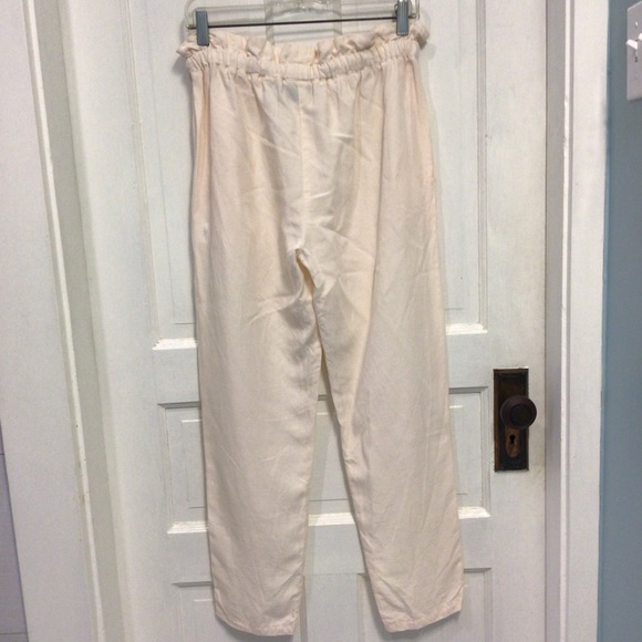 SOLD Hatch size 1 maternity linen blend pants - Picture 3 of 5